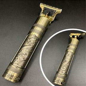 Máquina de Barbear e Cortar Cabelo Profissional Recarregável Sem Fio
