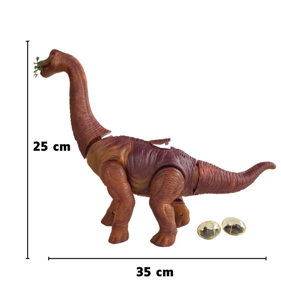 Dinossauro com Som, Luz, Movimento e Projeção - Bota Ovo
