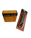 Estilete Aço Lâmina 18mm /utilizado em serviços profissionais ou domésticos