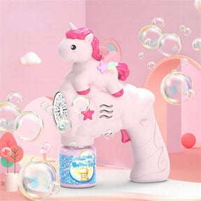 Arminha Infantil Bolhas de Sabão Elétrica Unicórnio – Diversão Mágica com Bolhas!