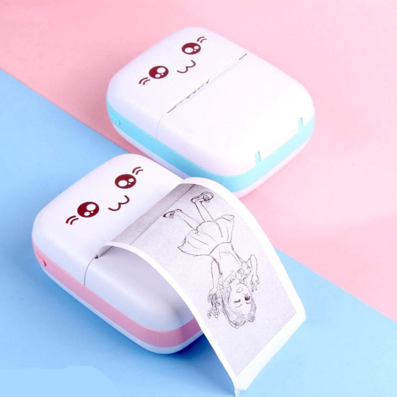 Mini Impressora Portátil Sem Fio – Imprima Memórias em Qualquer Lugar!