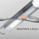 Mini Lanterna LED Recarregável com Gancho USB