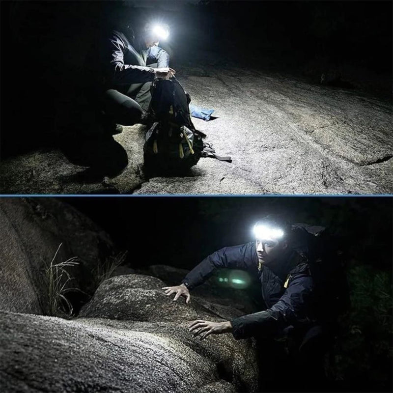 Lanterna Tática de Cabeça Ultra LED – Explore Sem Limites!