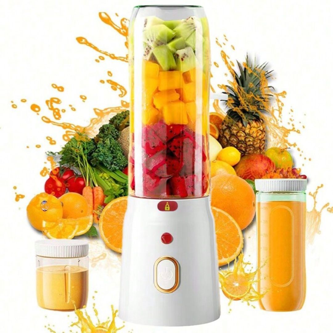 Mixer Portátil USB Recarregável para Bebidas Instantâneas