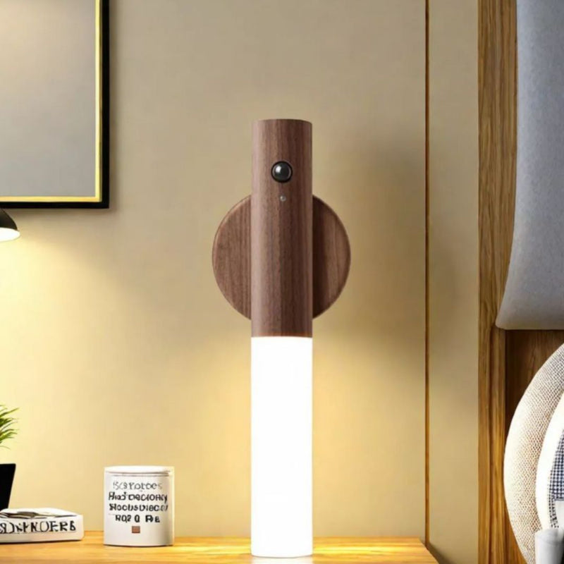 Luminária Bastão LED com Sensor de Movimento – Iluminação Automática e Recarregável!