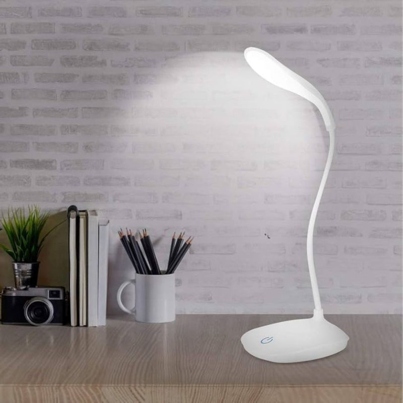 Luminária Abajur De Mesa Led Flexível Recarregável