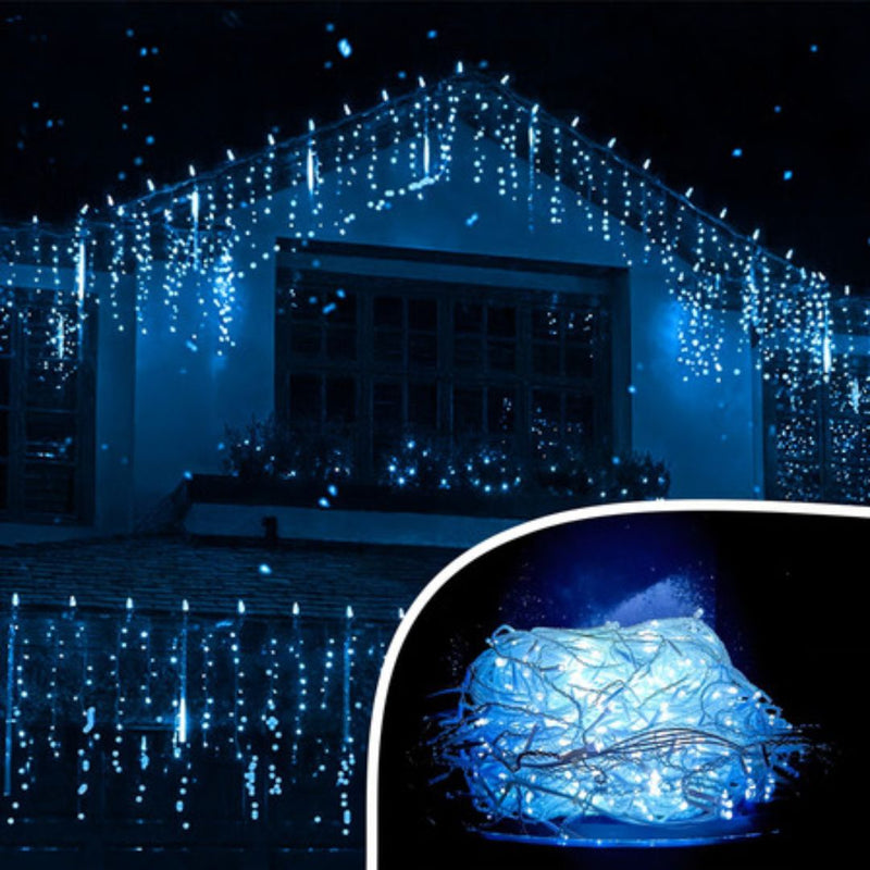 Pisca Pisca LED 100 Lâmpadas – 8 Funções de Iluminação Natalina