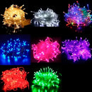 Pisca Pisca LED 100 Lâmpadas – 8 Funções de Iluminação Natalina