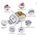 Marmita Elétrica Térmica Portátil 1,5 L Bivolt – Refeição Quentinha Onde Você Estiver