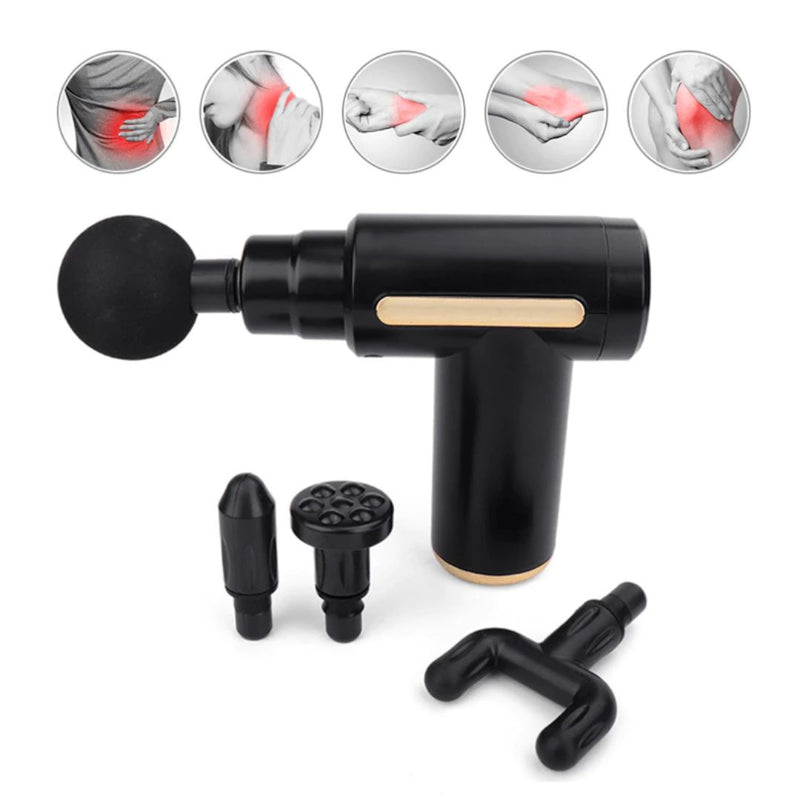 Pistola Massageadora ProRelax – Alívio Instantâneo Para o Corpo Todo!