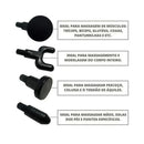 Pistola Massageadora ProRelax – Alívio Instantâneo Para o Corpo Todo!