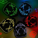 Mascara Led Neon Cosplay Fantasia