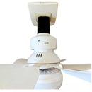 Ventilador de Teto/Parede com Lâmpada LED Integrada