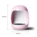 Mini Secador Cabine Unhas Secagem Rápida 30 seg Luz Uv Led