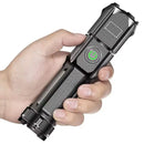 Mini Lanterna Tática Retrátil LED – Pequena no Tamanho, Gigante na Potência!