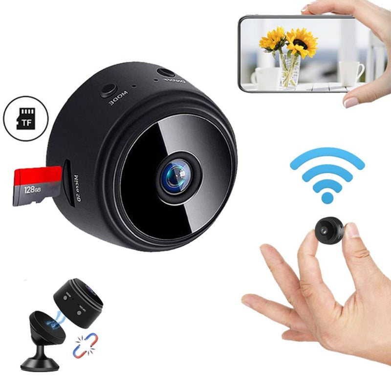 Mini Câmera Espiã A9 Wi-Fi – Vigilância Discreta e em Tempo Real Pelo Celular!
