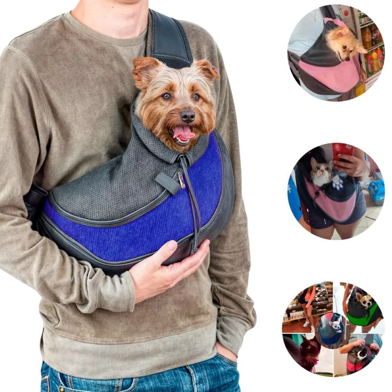 Mochila Canguru Transversal Para Transporte PET