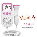 Monitor Fetal Doppler Aparelho Para Ouvir Batimentos Coração Bebê