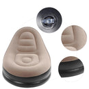 Poltrona Inflável Ultra Lounge Com Puff [Premium]