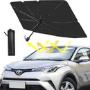 Quebra Sol Para-brisa Carro Protetor UV Dobrável Refletivo Painel Térmico