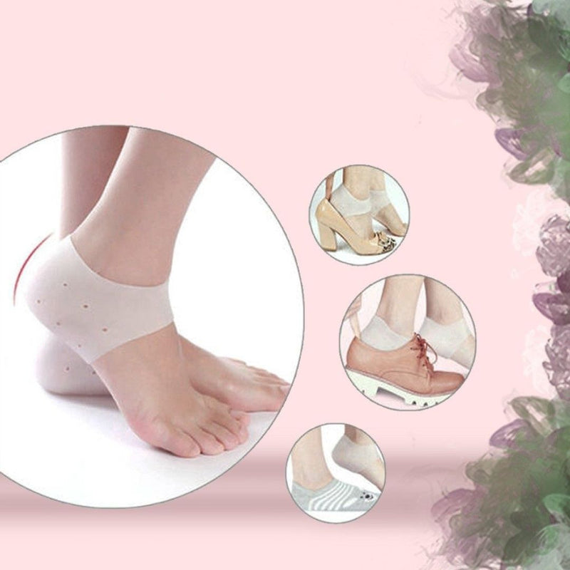 Palmilha Ortopédica de Silicone – Alívio Imediato para Fascite Plantar e Esporão de Calcâneo!