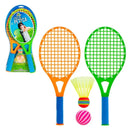 Jogo de Peteca com 2 Raquetes + 2 Bolas + 1 Peteca – Diversão Garantida para Toda a Família!