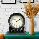 Relógio de Mesa Criativo em Suporte – Design Moderno e Funcional