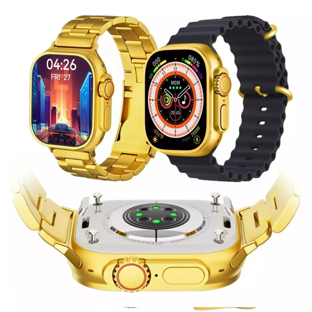 Relógio Inteligente Khostar Ultra mini Gold Edition