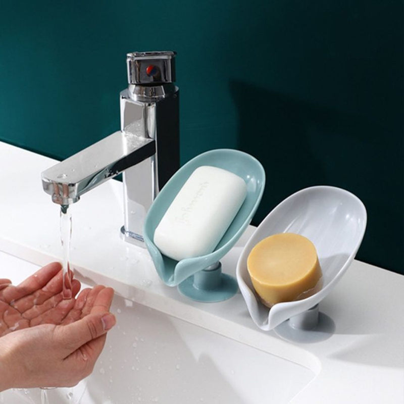 Saboneteira com Ventosa – Fixação Rápida e Sem Furos! Ideal para Pias e Banheiros