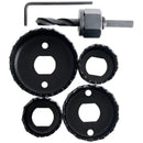 Serra Copo 6 Peças Aço Carbono 32 a 54mm – Bestfer -  Precisão e Versatilidade em Cada Corte!