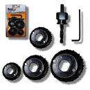 Serra Copo 6 Peças Aço Carbono 32 a 54mm – Bestfer -  Precisão e Versatilidade em Cada Corte!