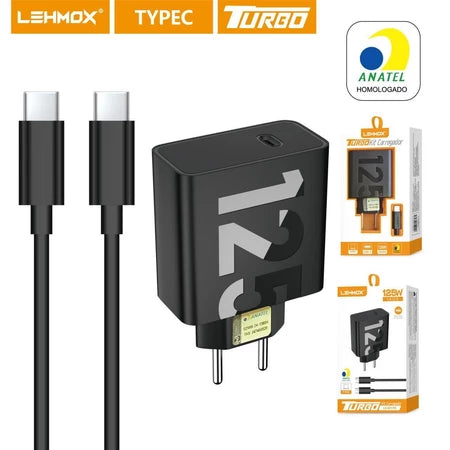 CARREGADOR TURBO 125W LE-627