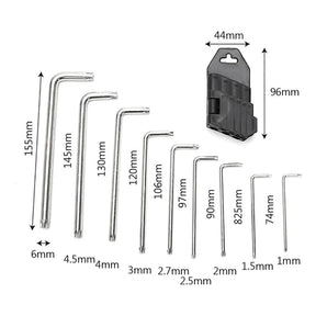 Jogo Chave Torx Torque Cromo Vanadio 9 Peças T10-t50
