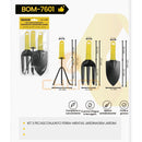 Kit 3 Peças para Jardim com Pá, Garfo e Enxada, Perfeito para Cuidar de Suas Plantas