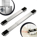 Suporte Geladeira Fogao Maquina De Lavar Base Carrinho Rodinhas Ajustavel