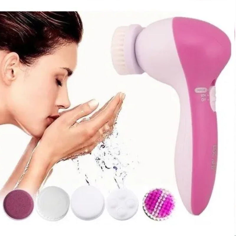 Escova Elétrica de Limpeza Facial – Pele Radiante Todos os Dias!