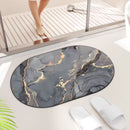 Tapete De Banho De Banheiro Absorvente, Tapete De Chuveiro Antiderrapante