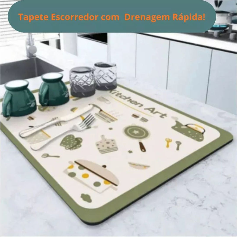 Tapete Decorado Multiuso – Beleza e Praticidade para Sua Cozinha e Mesa!