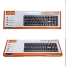 Teclado USB de Digitação Rápida – Conforto e Desempenho para Casa ou Escritório!