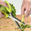 Tesoura  5 Lâminas – Corte Inteligente para Cozinhas Práticas!