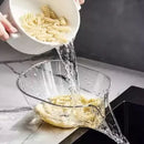 Tigela 2 em 1. Escorredor e Funil em um só produto!