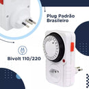 Temporizador Mecânico Analógico Bivolt – Controle Preciso de Energia!