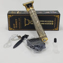 Maquina Para Barbearia Acabamento de Corte Pezinho e Barba Profissional Recarregável