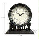 Relógio de Mesa Criativo em Suporte – Design Moderno e Funcional