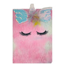 Caderno Diário Pelúcia Infantil Unicórnio Capa Dura Sortido