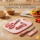 UTENSILHO COZINHA 4 PC 3 COR