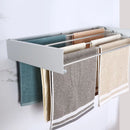 Varal de Parede Mágico em Alumínio Dobrável Grande