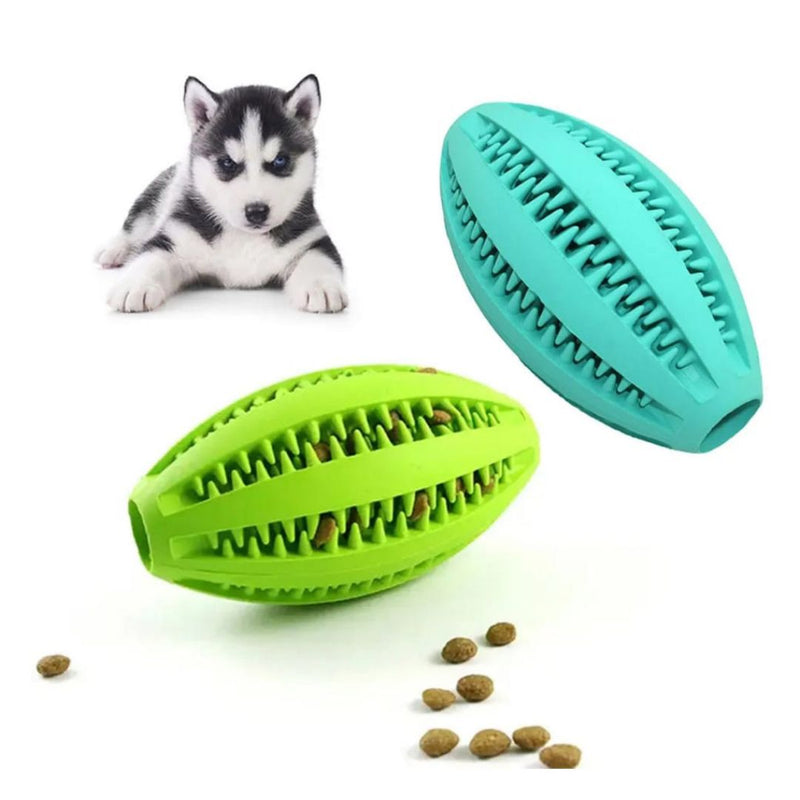 Bola Interativa Porta Petiscos PetPlay – Diversão, Higiene e Anti-Stress para seu Cão!