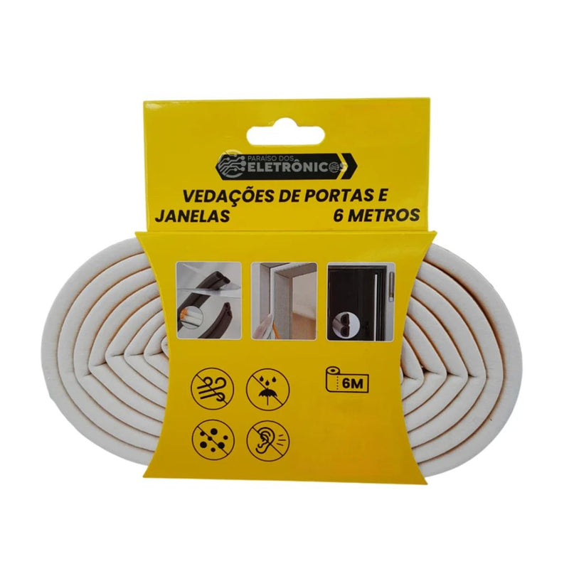 Fita Vedadora ProSeal – Conforto e Proteção para Portas e Janelas!